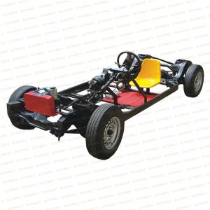 Automobile chassis theory and reality integration seriesKX-DP101整车综合底盘系统实训台